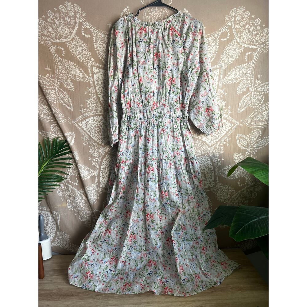 NWT The Great Cotton The Moonstone Floral Midi Dress Sweet Meadow Floral Size 1 - Picture 10 of 10